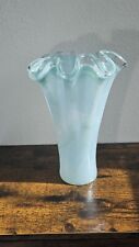 Murano Italian Hand Blown Glass Vase Beautiful Luxury 10