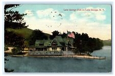 Lake George Club Lake George NY Adirondacks Postcard F14 picture