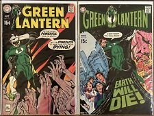 Green Lantern #71 & 75 Silver Age DC Comics Lot picture