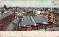 Birdseye View from Union Building Anderson Indiana IN 1907 Postcard picture