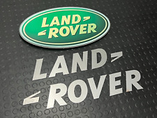 VERY RARE & LARGE LAND ROVER SIGNS GARAGE SHOWROOM DEALERSHIP MAN CAVE DEFENDER picture