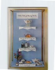 Postcard Golden Rules for Brewing Hot Tea The Tea Center New York City NY USA picture