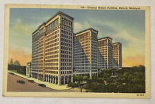 Vintage Postcard, General Motors Building, Detroit, Michigan picture