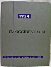 UNIVERSITY OF WESTERN ONTARIO (LONDON) CANADA YEAR BOOK 1954 VINTAGE picture