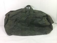 Vintage 1972 Vietnam US military Flyers Kit Bag canvas OD Green Duffle Bag picture