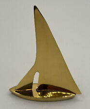 Hampton Brass Vintage Solid Brass Sailboat  picture
