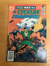 Weird War Tales #105 Creature Commandos Appearance DC Comics Nice condition picture