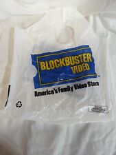 Vintage Blockbuster Video Plastic Bag Movie Film Entertainment Advertise Store picture