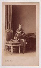 Disderi CDV in Paris - Child with the Dagger - To be identified - Vintage print c.1860 picture
