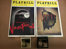 Lot 4 LESTAT DANCE OF THE VAMPIRES PLAYBILL MAGNET MATCHES SET picture