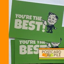 Unused Postcards, Set Of 5, Retro You’re The Best Postcard Greeting Lot Comic picture