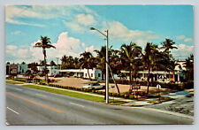 West Palm Beach Florida Granada Inn Motel FL Postcard picture