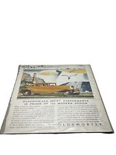 Oldsmobile Design Build Sell Service Antique 1920s General Motors GM Car Ad picture