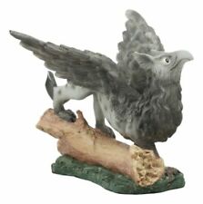 Ebros Baby Griffin Statue Wild Griffon by Forest Log Sculpture 5.5