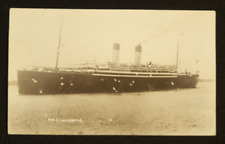 RMS Laurentic Postcard RPPC Ocean Liner Royal Mail Ship Steamship picture