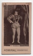 1890s Admiral Cigarettes N392 Tobacco Card Theater Actress F. Russell USA picture