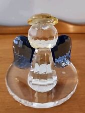 Crystal Angel Faceted Optic Tealight Candle Holder PartyLite Sparkle Lite picture