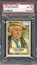 1952 TOPPS LOOK 'N SEE #27 LUTHER BURBANK PSA 6 *DS14075 picture
