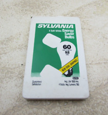 Vintage Sylvania 60 Watt Light Bulb 6' Tape Promotional Energy Saver Soft White picture