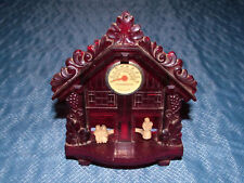 EARLIER 1900S CHILDREN OLD LADY HOUSE TEMPERATURE GAUGE picture