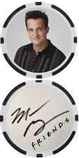 MATTHEW PERRY - FRIENDS  POKER CHIP* - GOLF BALL MARKER ***SIGNED*** picture