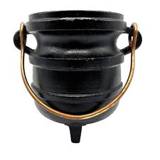 Vintage Cast Iron Bean Pot Footed Cauldron 5.5