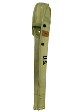 WARCRAFT EXPORTS WWII M1 Carbine Scabbard Canvas Holster Case Marked US OD GREEN picture