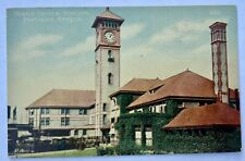 Portland Oregon. OR. Grand Central Station. Vintage Postcard. picture