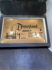 Disneyland 50th anniversary 2005 commemorative E Ticket commemorative gift picture