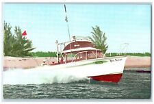 c1960's Sportfishin Miss Susan Capt. Ike Swan Boynton Beach Florida FL Postcard picture