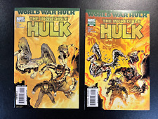 Incredible Hulk 111 and 111 Variant ZOMBIE Leonard Kirk V 2 World War Hulk 1 Cop picture