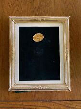 Elias Fine Pewter 18K Goldplated Photo Frame 6.5 x 8.5 Good Forever picture