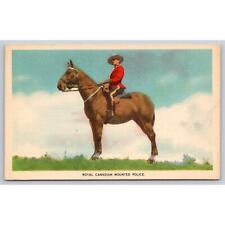 Postcard Royal Canadian Mounted Police picture
