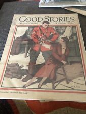 Rare 1933 October GOOD STORIES Women's Magazine Illustrating  