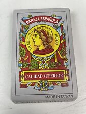 Royal Playing Cards Complete Calidad Superior Baraja Espanola Tarot 40 Cards picture