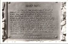 RPPC Memorial Marker for the Donner Party CA Vintage Postcard W60 picture