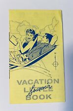 Vintage General Public Loan Little Vacation Souvenir Book Upper Darby, PA picture