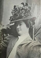 1899 Vintage Magazine Illustration Actress Maude Knowlton picture
