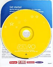 YELLOW STARS America Online Collectible / Install Disc AOL CD v7.0 & 9.0 for Win picture