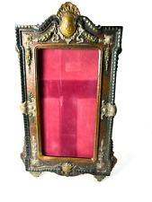 Antique French Bronze/Spelter Metal Ornate Picture Frame picture