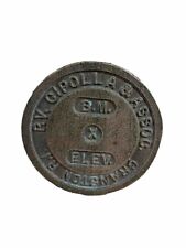 Cranston RI Brass Survey Marker Cipolla Elevation Authentic Vintage Used Mark ⭐️ picture