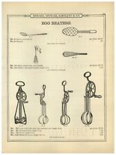 1899 PAPER AD Antique Odd Egg Beater Lyon Dover Mammoth Corn Poppers Fly Trap picture