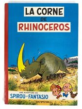 1970 Spirou et Fantasio La Corne du Rhinoceros 6 French Comics Hardcover picture