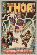 Thor #129 June 1966 VG Hercules, Zeus, Ares picture