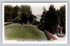 Victoria British Columbia-Canada, From The Butchart Gardens, Vintage Postcard picture