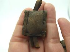 Vintage Tibetan Handmade Leather Prayer Amulet Sacred Pouch 1