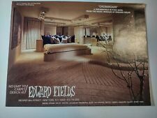 Edward Fields Crossroads No Limit to Carpet Design Vintage 1980s Print Ad picture