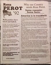 Ross Perot '92 8.5X11