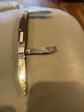 Vintage Schrade Old Timer USA 340T 3 Blade Folding Pocket Knife  picture