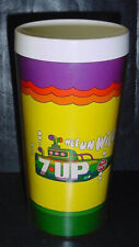Vtg 7Up Uncola Thermo-Serv Tumbler 60s Peter Max Yellow Submarine VGC picture